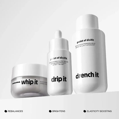 Renew It Bundle by Point of divifit: A trio of ultra-hydrating, skin prep essentials Moisture Repair（）