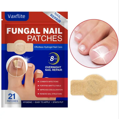 🦶 Fungal Nail Repair Patches (21 pcs/box)  Advanced Nail Health Care Solution for Fungal & Damaged Nails