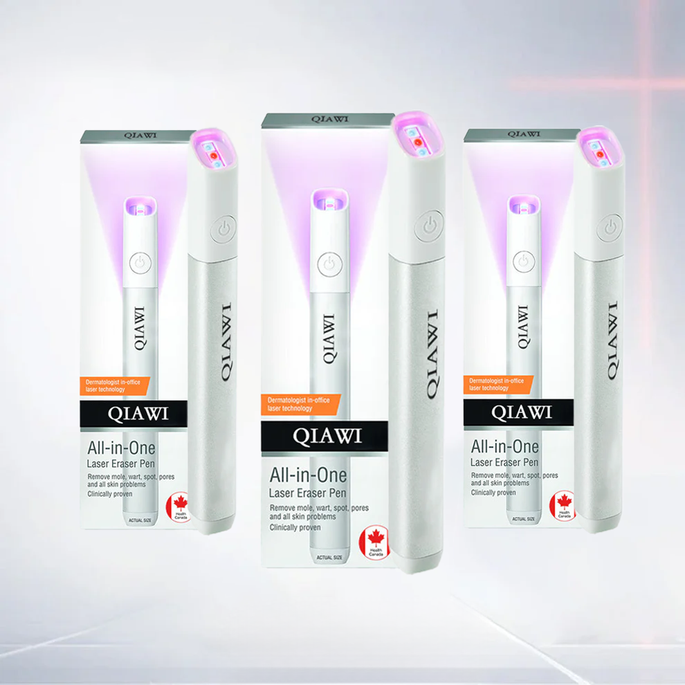 ✨QIAWI™ All-in-One CO₂ Laser Eraser Pen | Removes Moles, Warts, Skin Flaws & Pigmentation（fb）